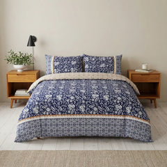Eleanor Navy Duvet Cover Bedding Set