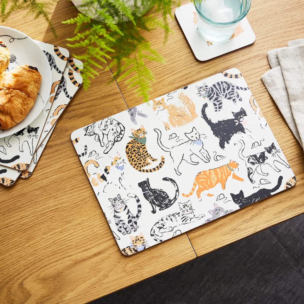 Feline Friends Kitchen Collection by Ulster Weavers