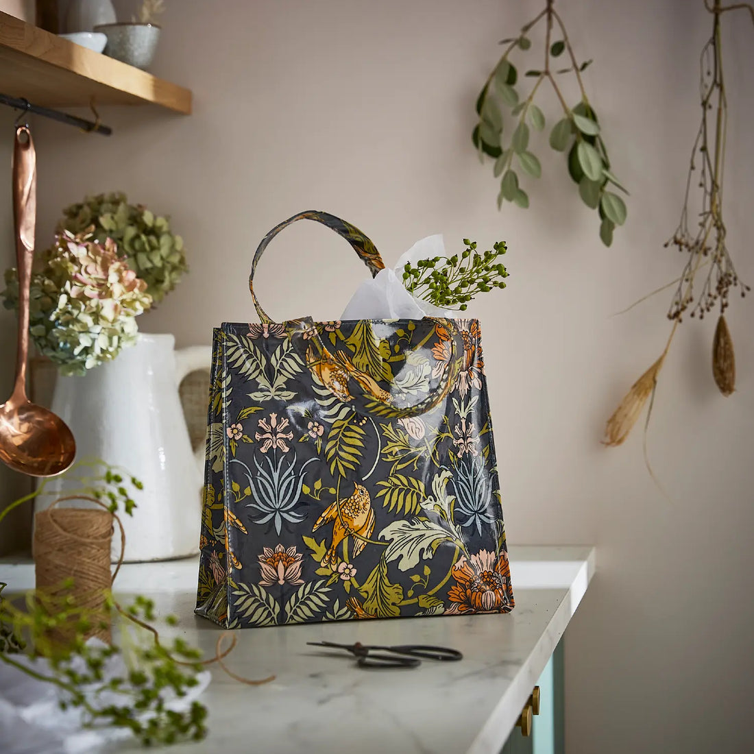 Ulster Weavers Finch & Flower Small PVC Bag