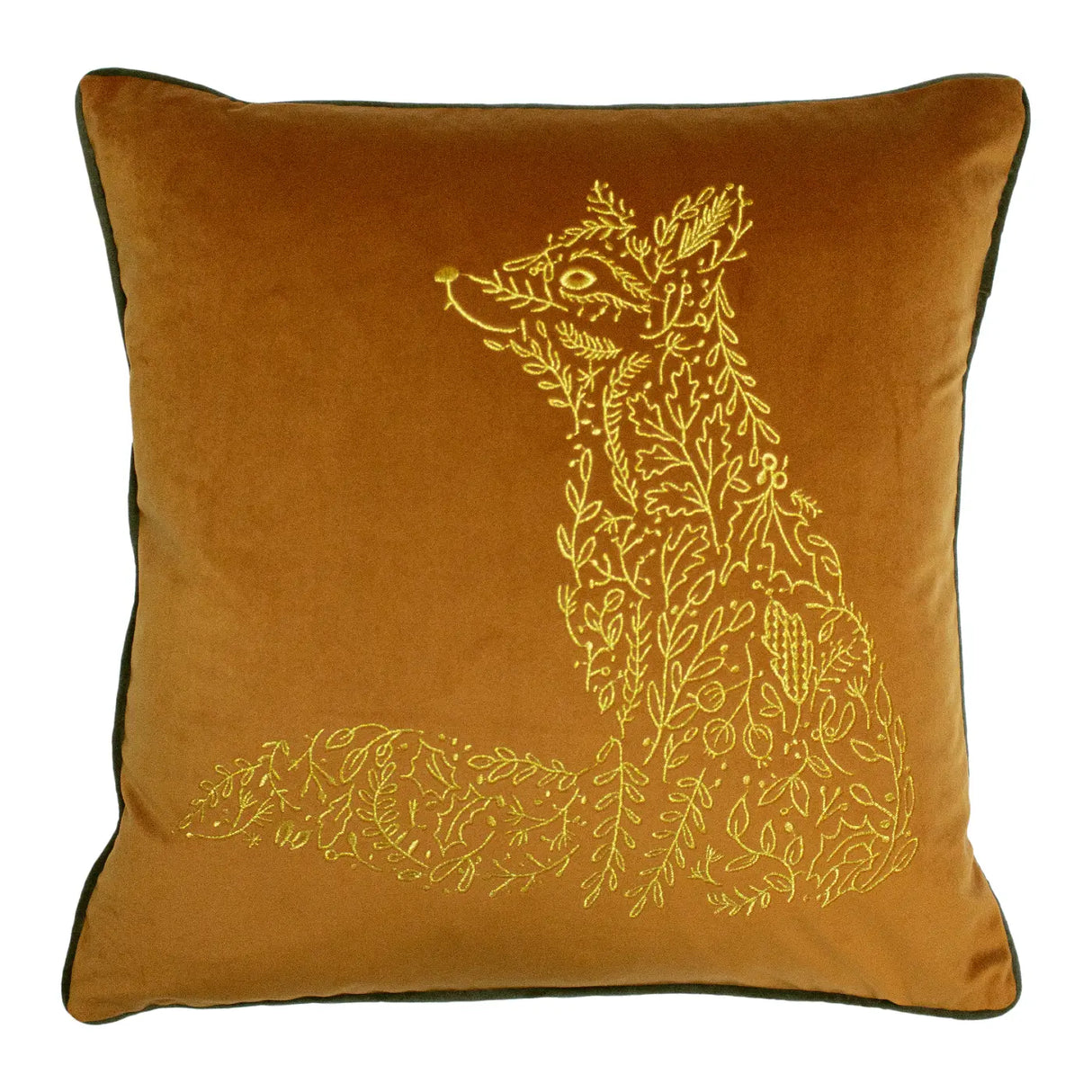 Forest Fauna Fox Cushion Cover 20" x 20" by furn. 2