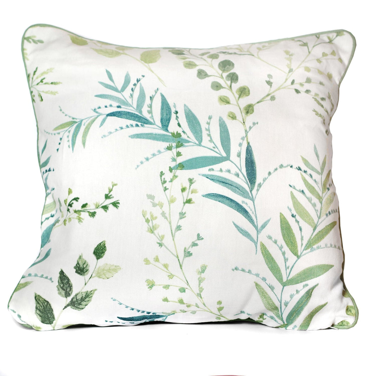 Fernworthy Cotton Cushion Cover Green 43cm x 43cm