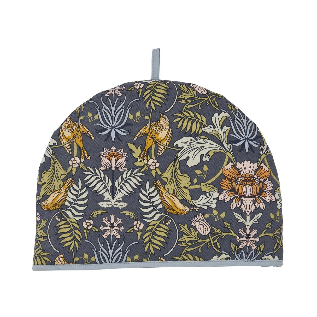 Ulster Weavers Finch & Flower Muff Tea Cosy - Finch & Flower Tea Cosy In Navy 3