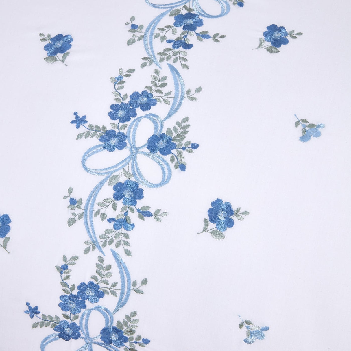 Floral Ribbon Duvet Cover Set 4