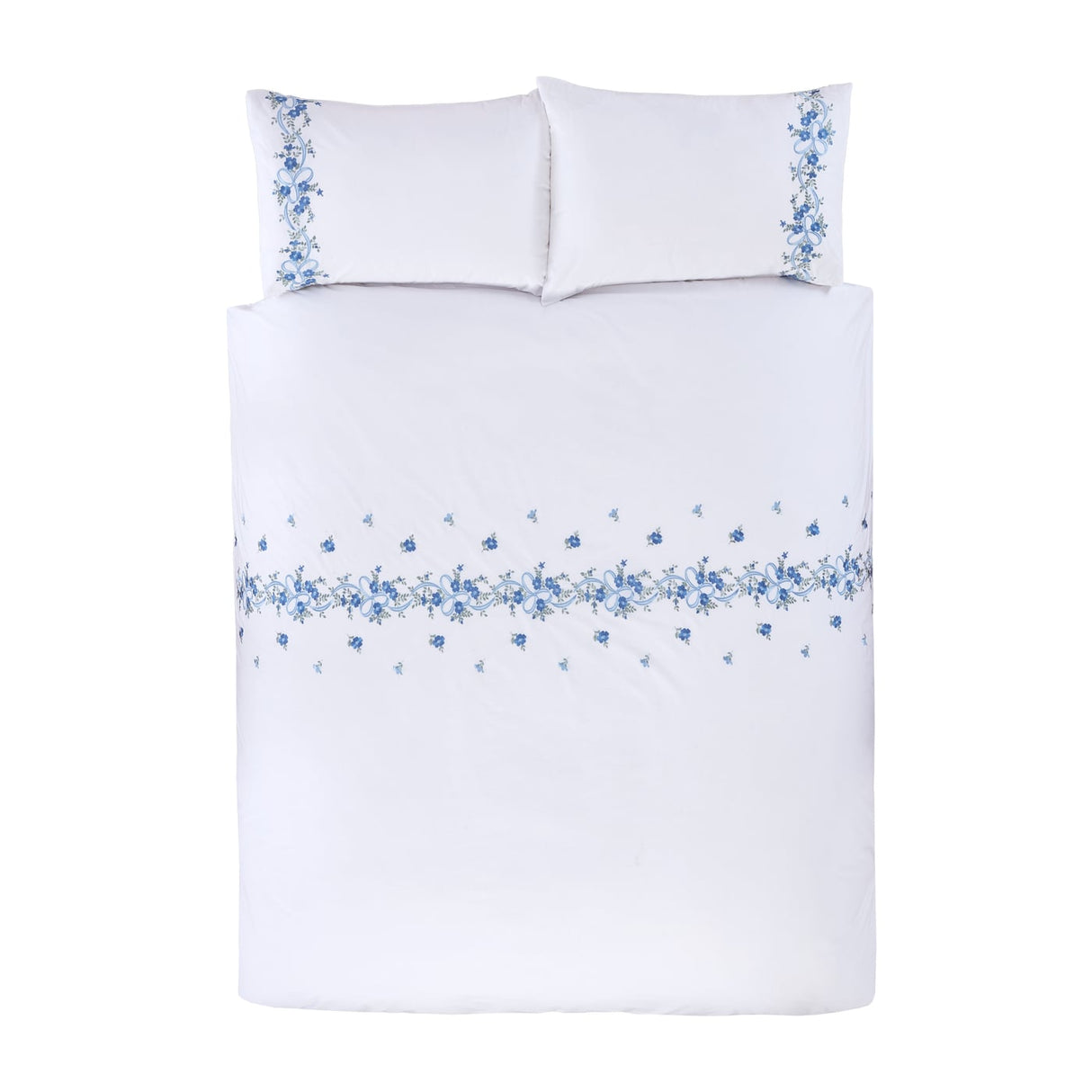 Floral Ribbon Duvet Cover Set 6