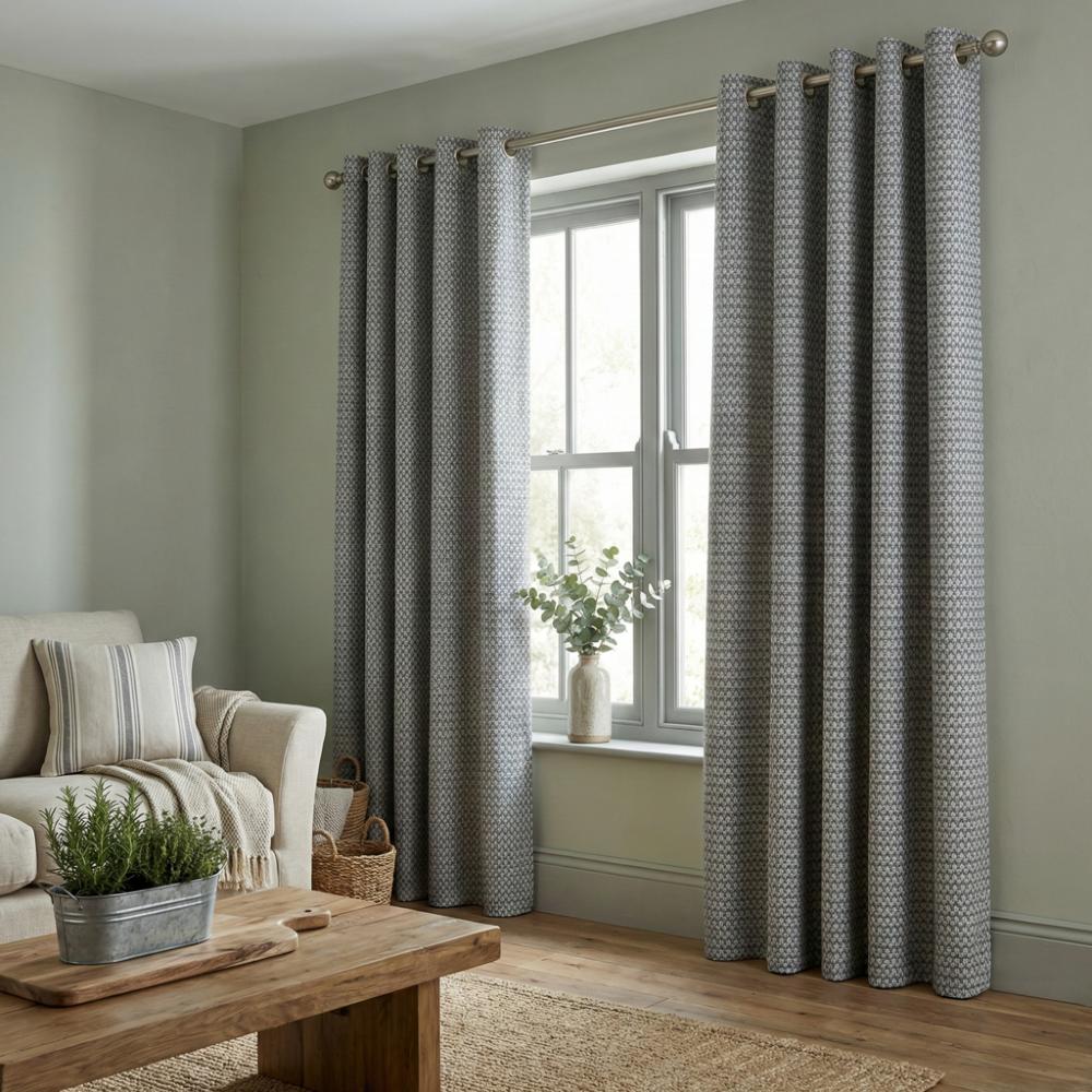 Florence Made to Measure Curtains Natural