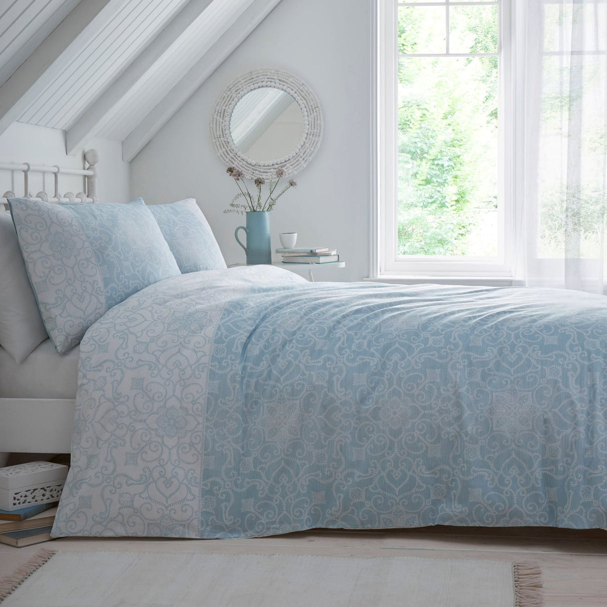 Frampton Floral Polycotton Duvet Cover Set