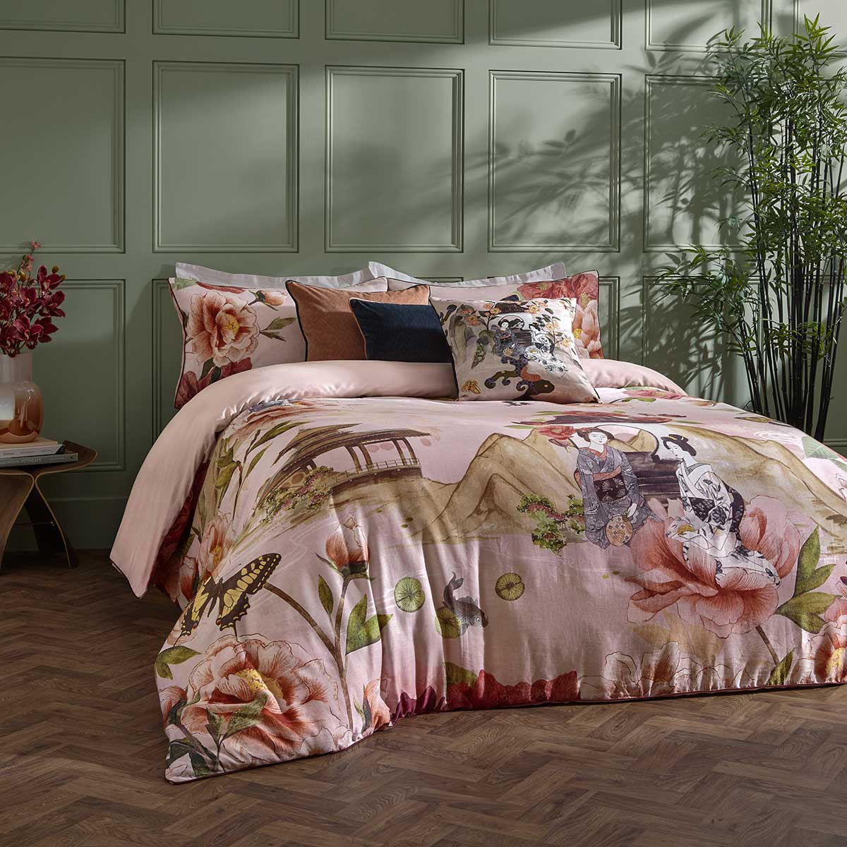 Geisha Duvet Cover Set by Paoletti
