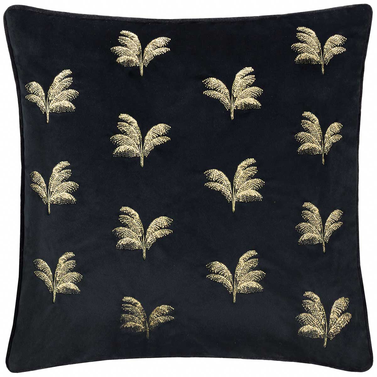 Gilded Palms Cushion Cover / Filled Cushion 18" x 18" (45cm x 45cm) by Paoletti 2