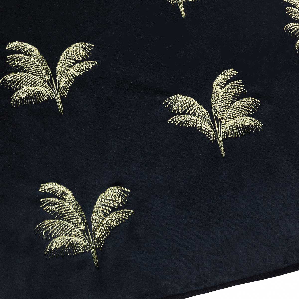 Gilded Palms Cushion Cover / Filled Cushion 18" x 18" (45cm x 45cm) by Paoletti 3