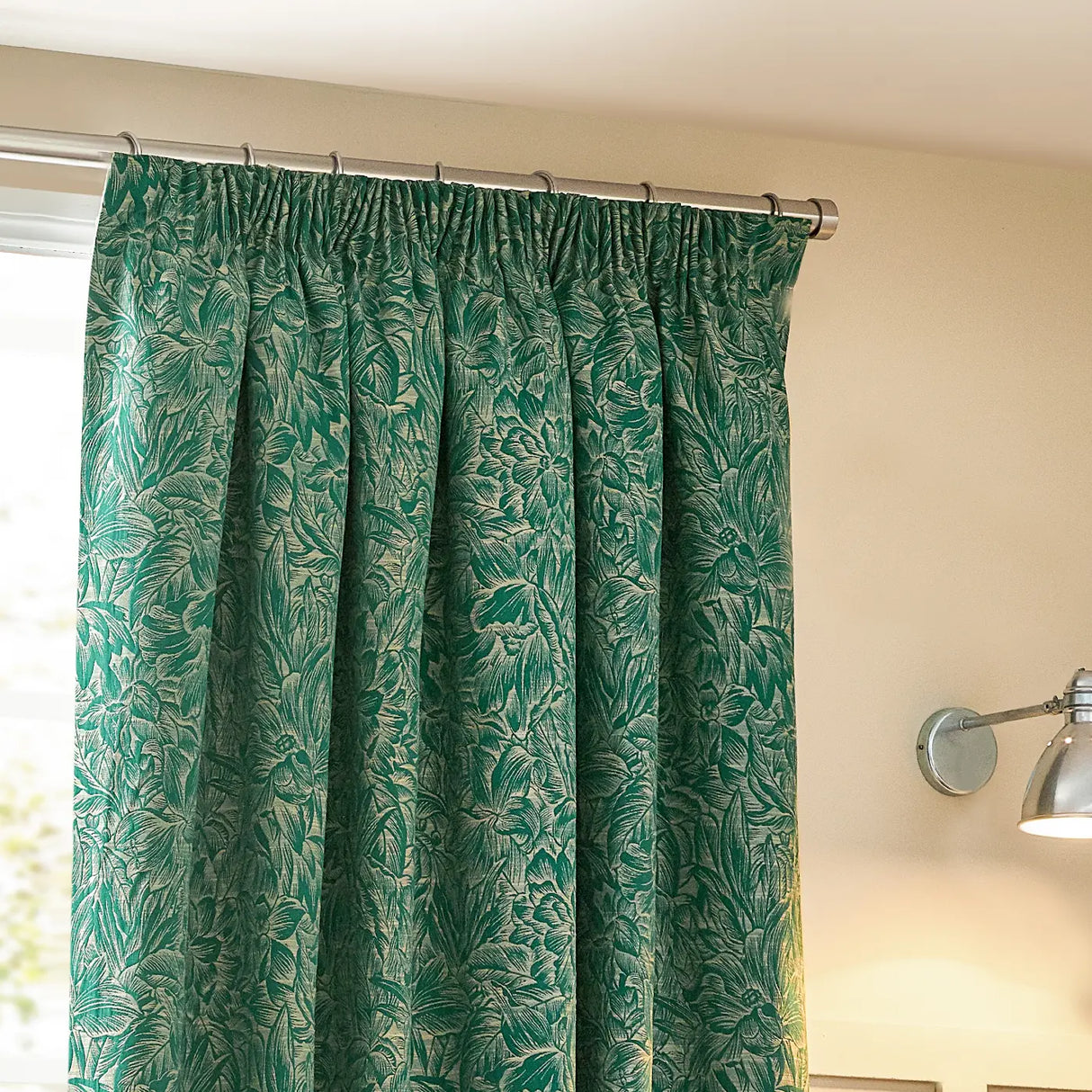 Grantley Tape Top Pencil Pleat Curtains by Wylder