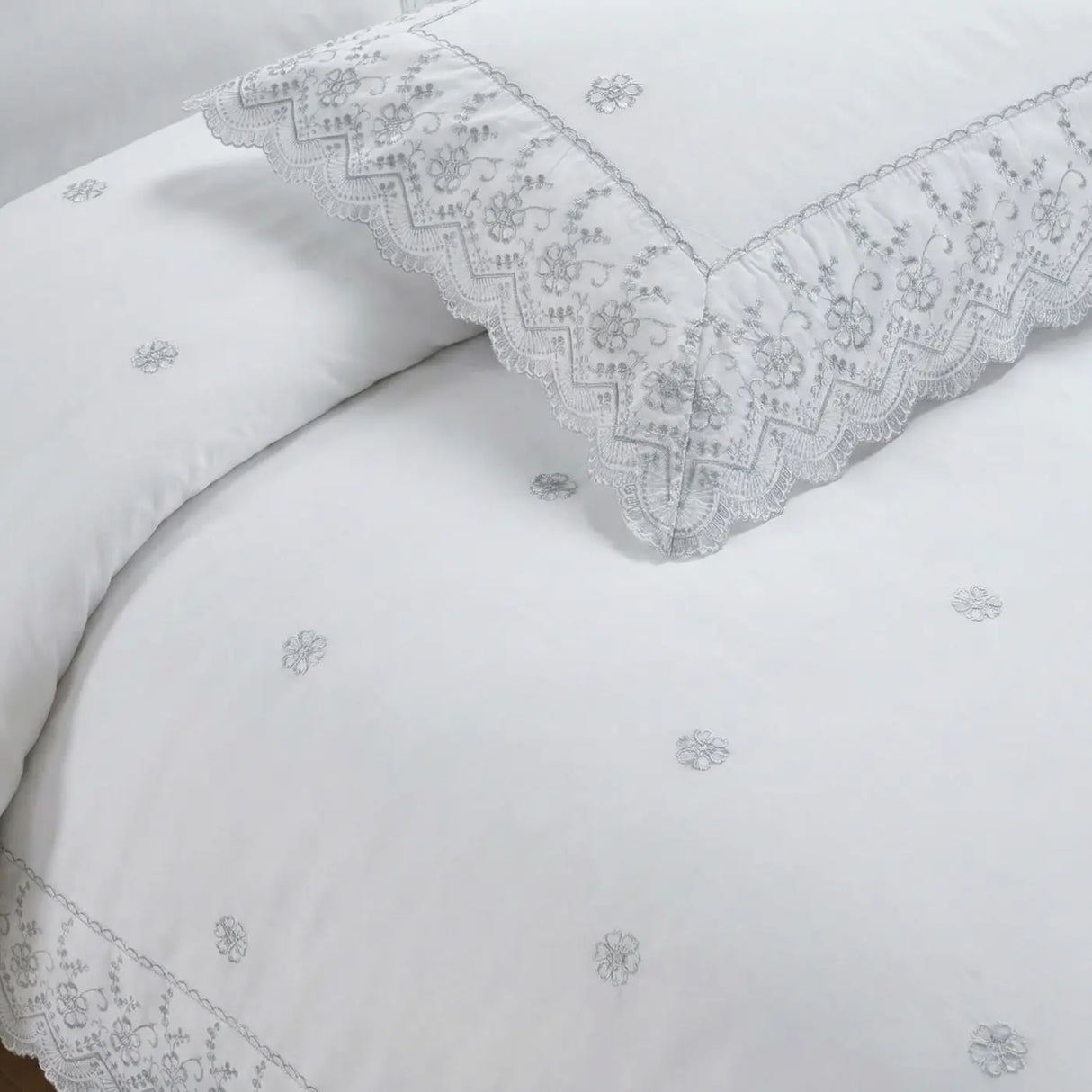Gabrielle Embroidered Duvet Cover Set 3