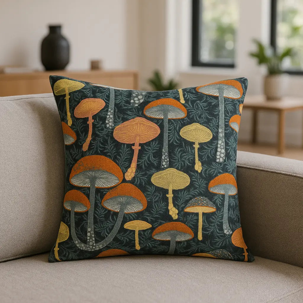 Garett Cushion Cover / Filled Cushion 18" x 18" (45cm x 45cm) by furn.