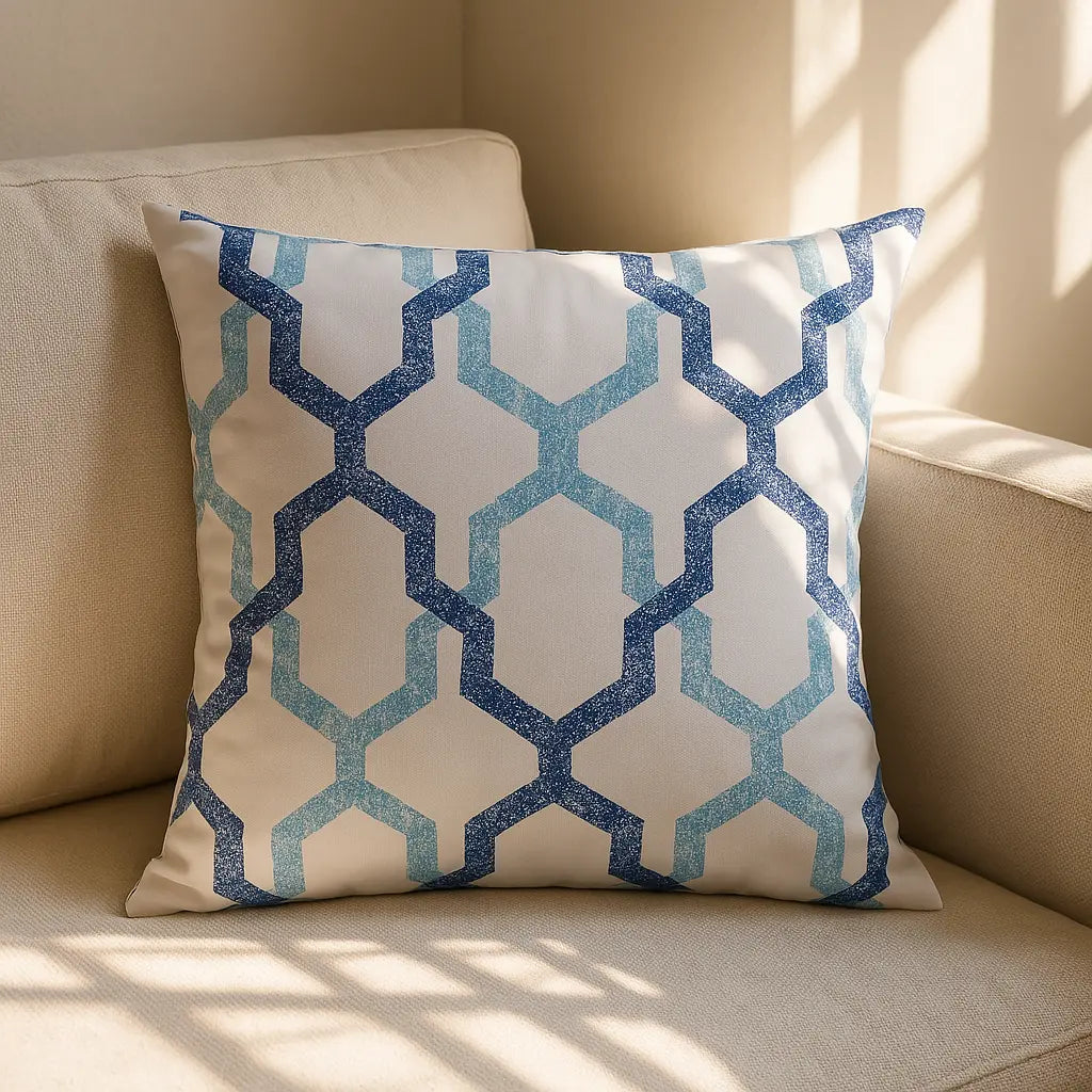 Georgia Cushion Cover 45cm x 45cm (18"x18") - Blue