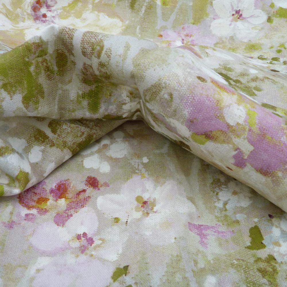 Giverny Made to Measure Roman Blind Springtime