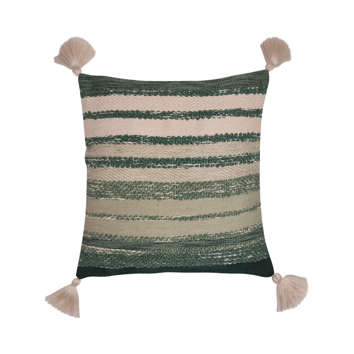 Grayson Outdoor Cushion Cover and Filled Cushion 43cm x 43cm - Green - Grayson Outdoor Cushion In Green 43 X 43Cm 2