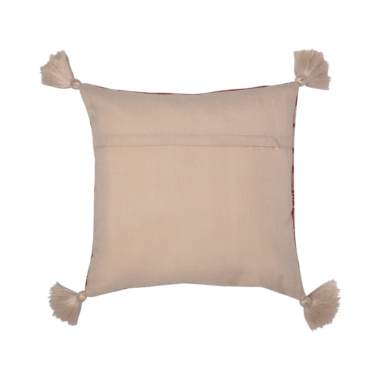 Grayson Outdoor Cushion Cover and Filled Cushion 43cm x 43cm - Terracotta - Grayson Outdoor Cushion In Terracotta 43 X 43Cm 3