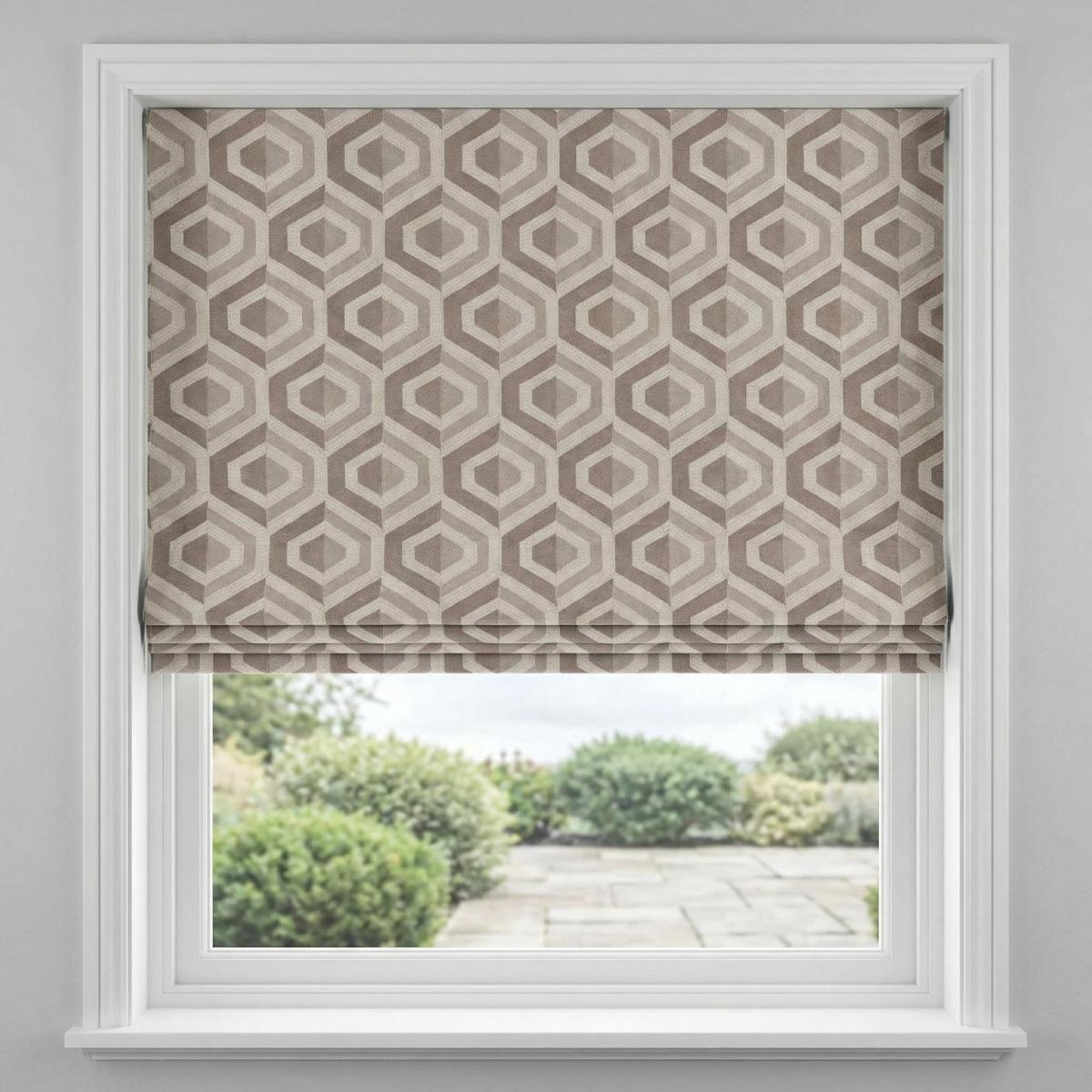 Gusta Made to Measure Roman Blind Grey