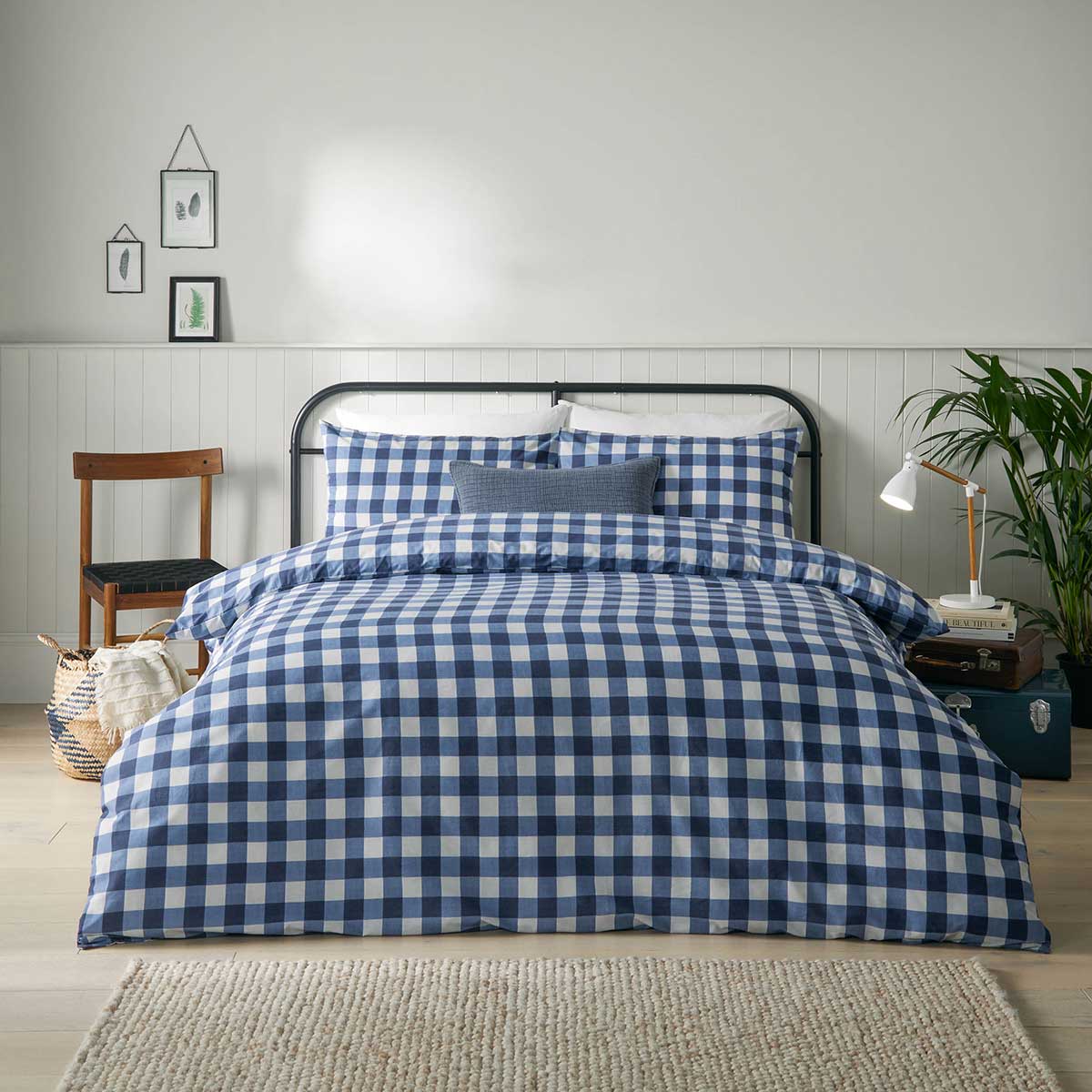 Hartsford Check Duvet Cover Set by furn.