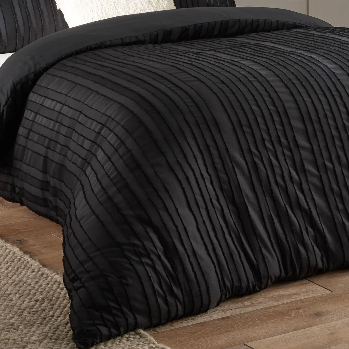 Harrison Stripe Soft Touch Duvet Cover Set by Duvet Day