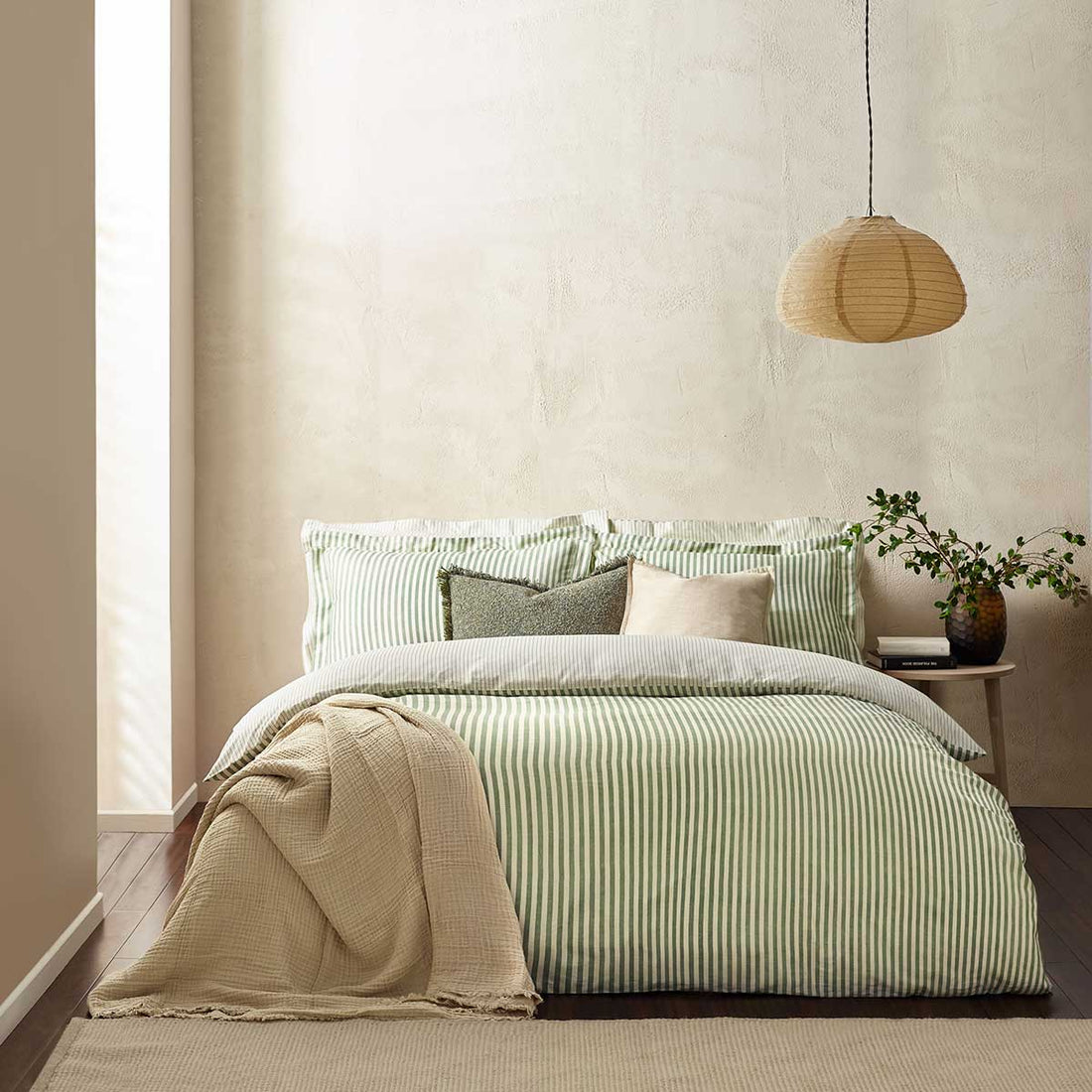 Hebden Forest 100% Cotton Duvet Cover Bedding Set