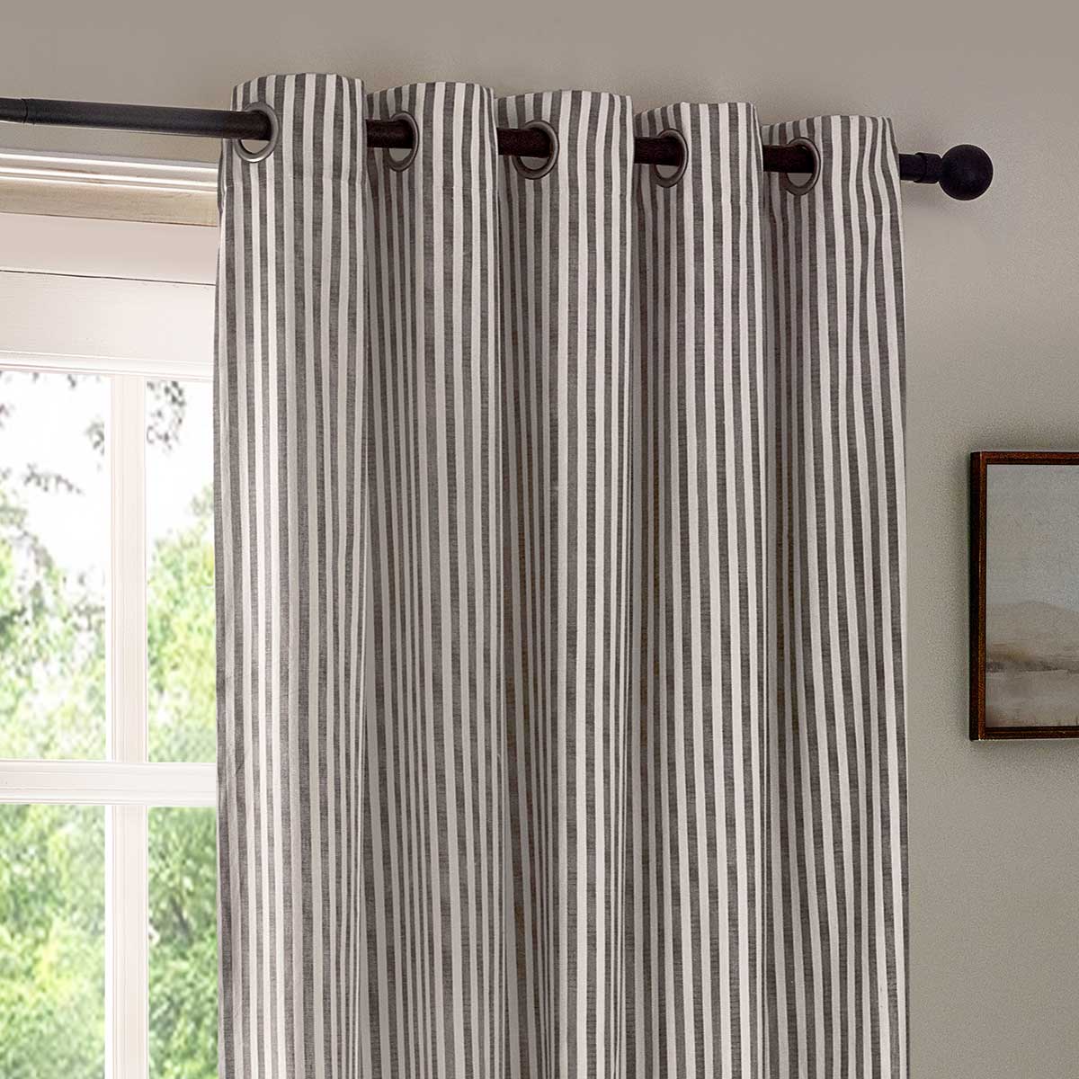 Hebden Lined Eyelet Curtains by Yard