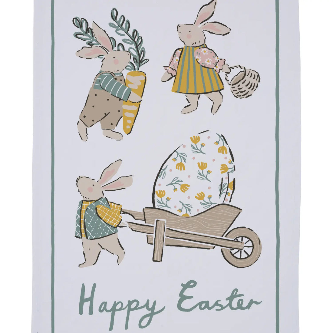 Ulster Weavers Happy Easter Cotton Tea Towel
