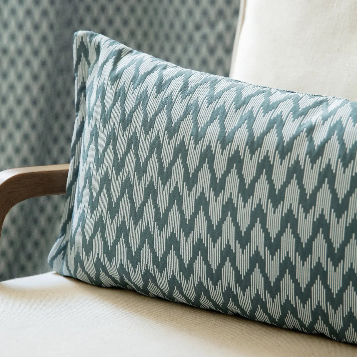 Hutton Cushion Cover 12" x 26" by Sanderson 5