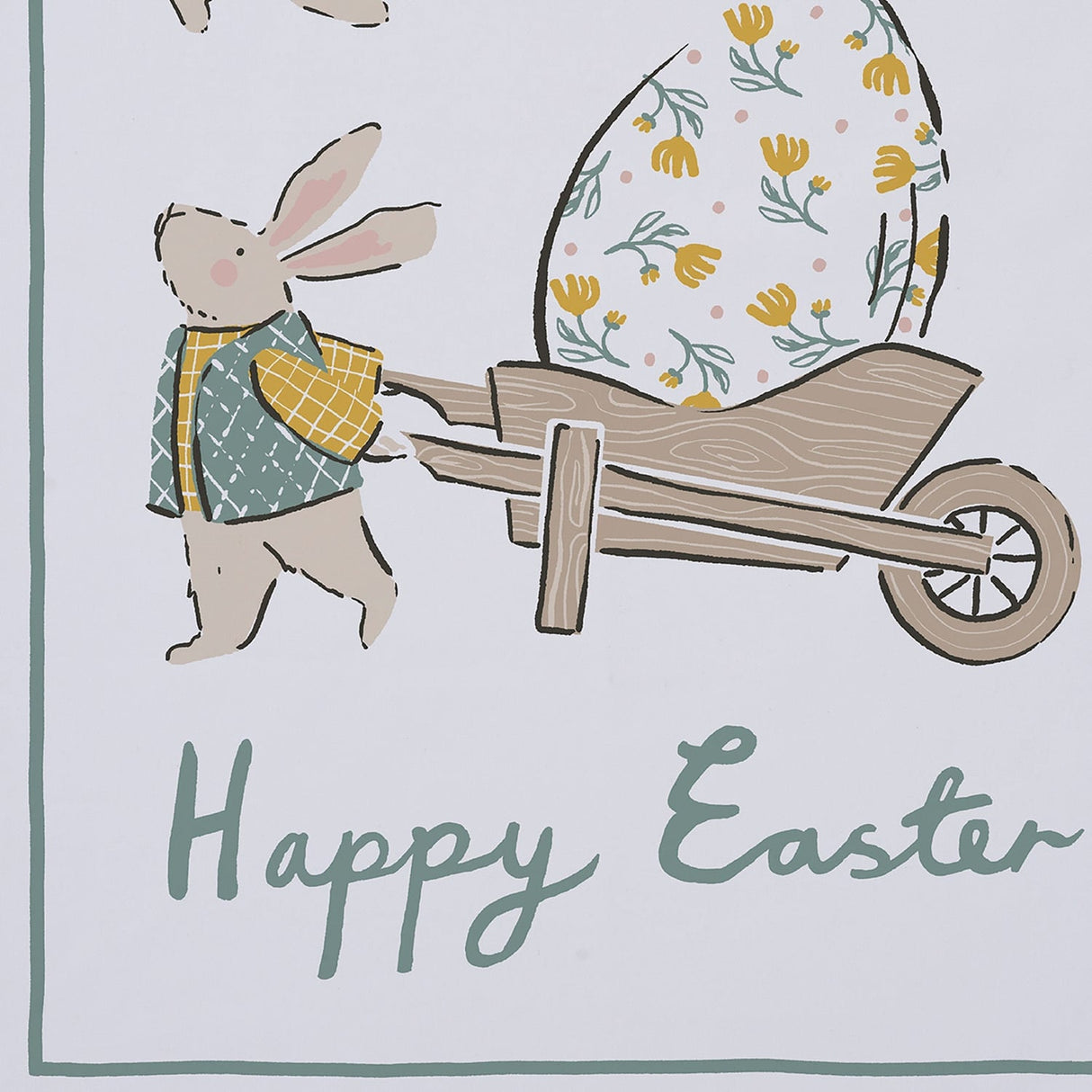 Ulster Weavers Happy Easter Cotton Tea Towel - Happy Easter Cotton Tea Towel In Multicolour 2