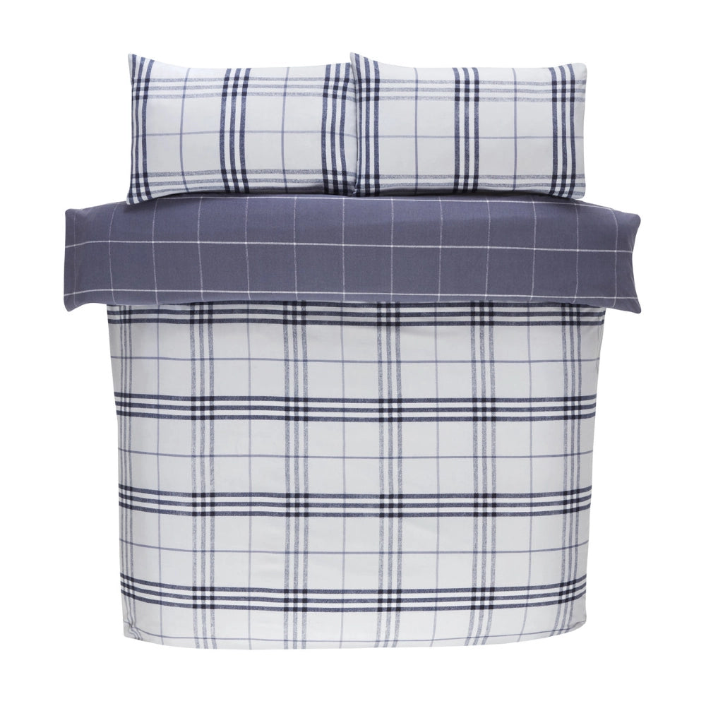 Harris Check Duvet Cover Set by Rapport Home