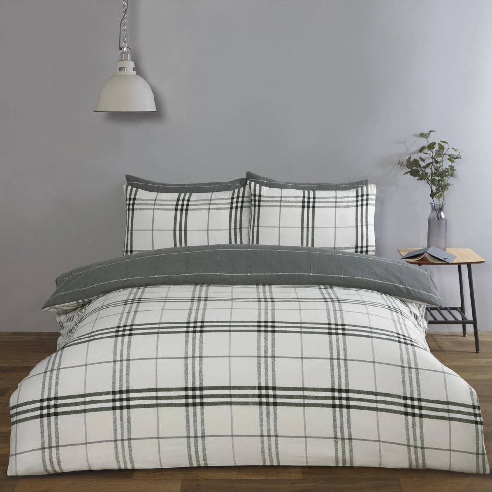 Harris Check Duvet Cover Set by Rapport Home