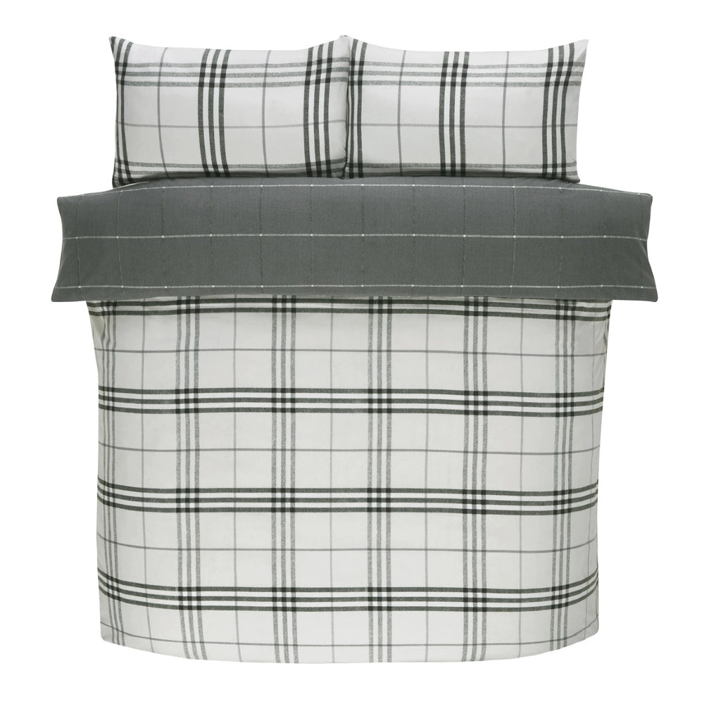 Harris Check Duvet Cover Set by Rapport Home
