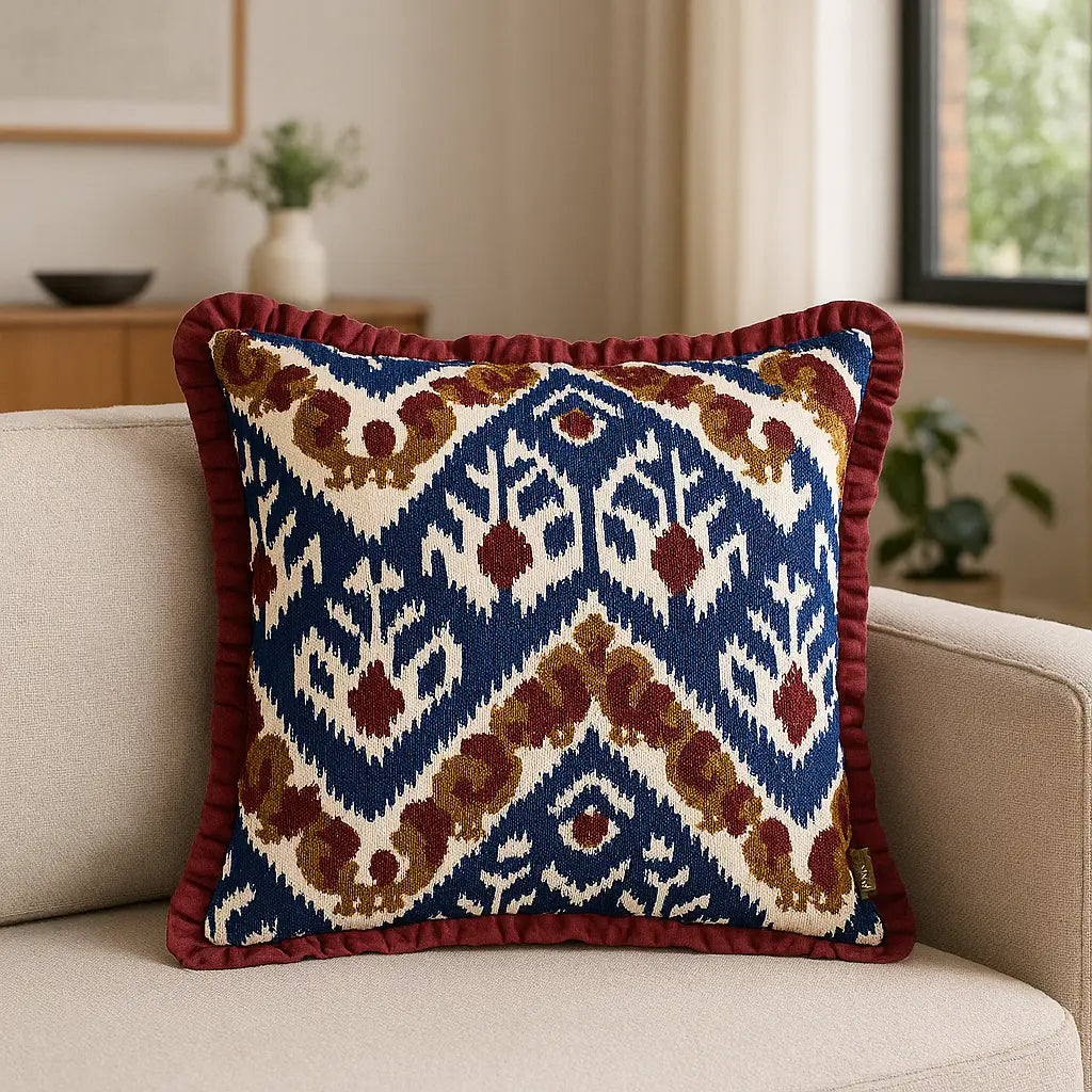 Henderson Cushion Cover / Filled Cushion 18" x 18" (45cm x 45cm) by Paoletti