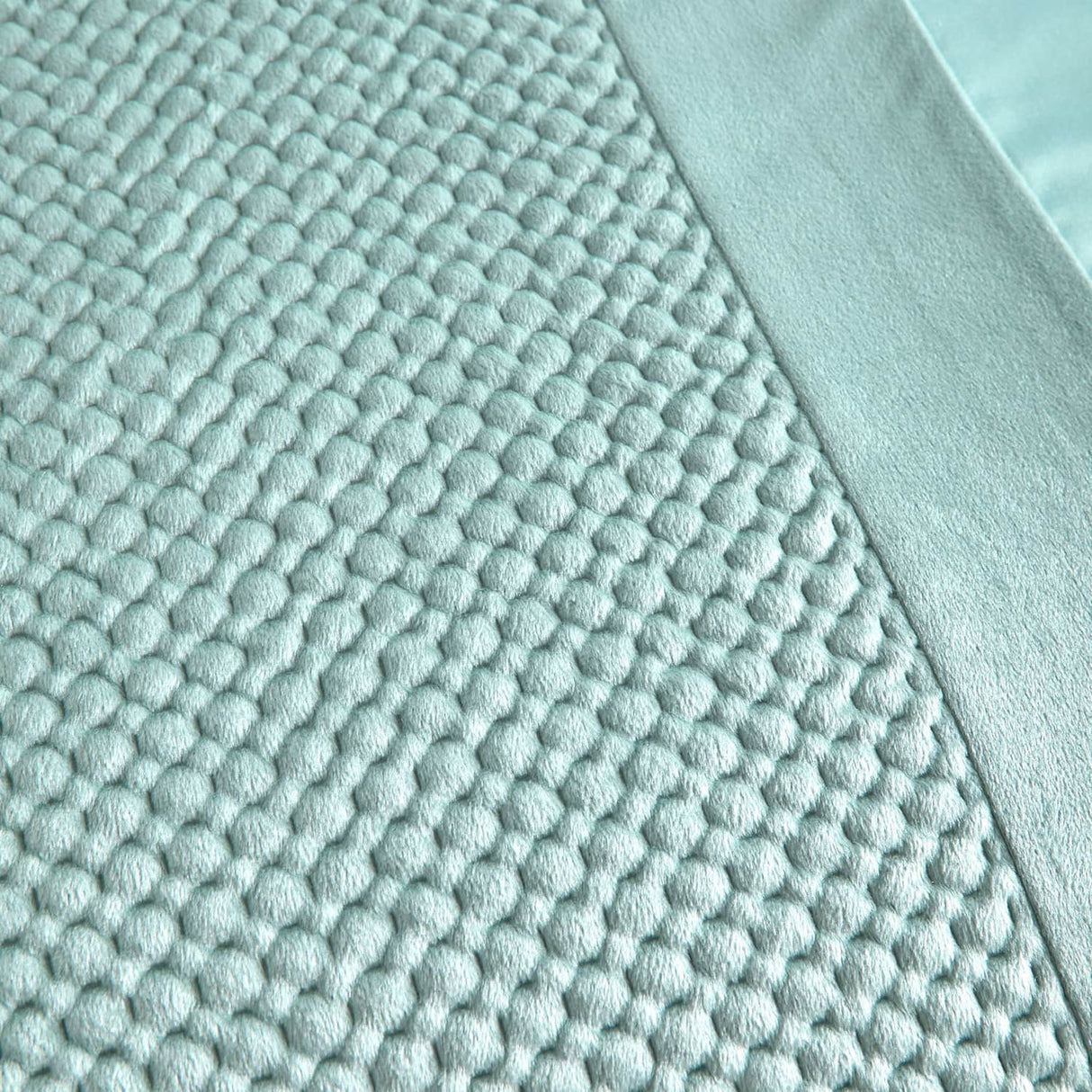 Iras Duck Egg Plain Duvet Cover Set - Iras Duvet Cover Set In Duck Egg 3