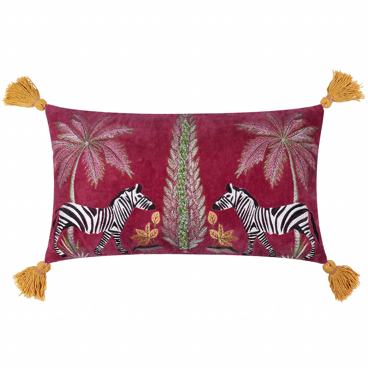 Kalahari Cushion Cover / Filled Cushion 12" x 20" (30cm x 50cm) by Wylder Tropics 2