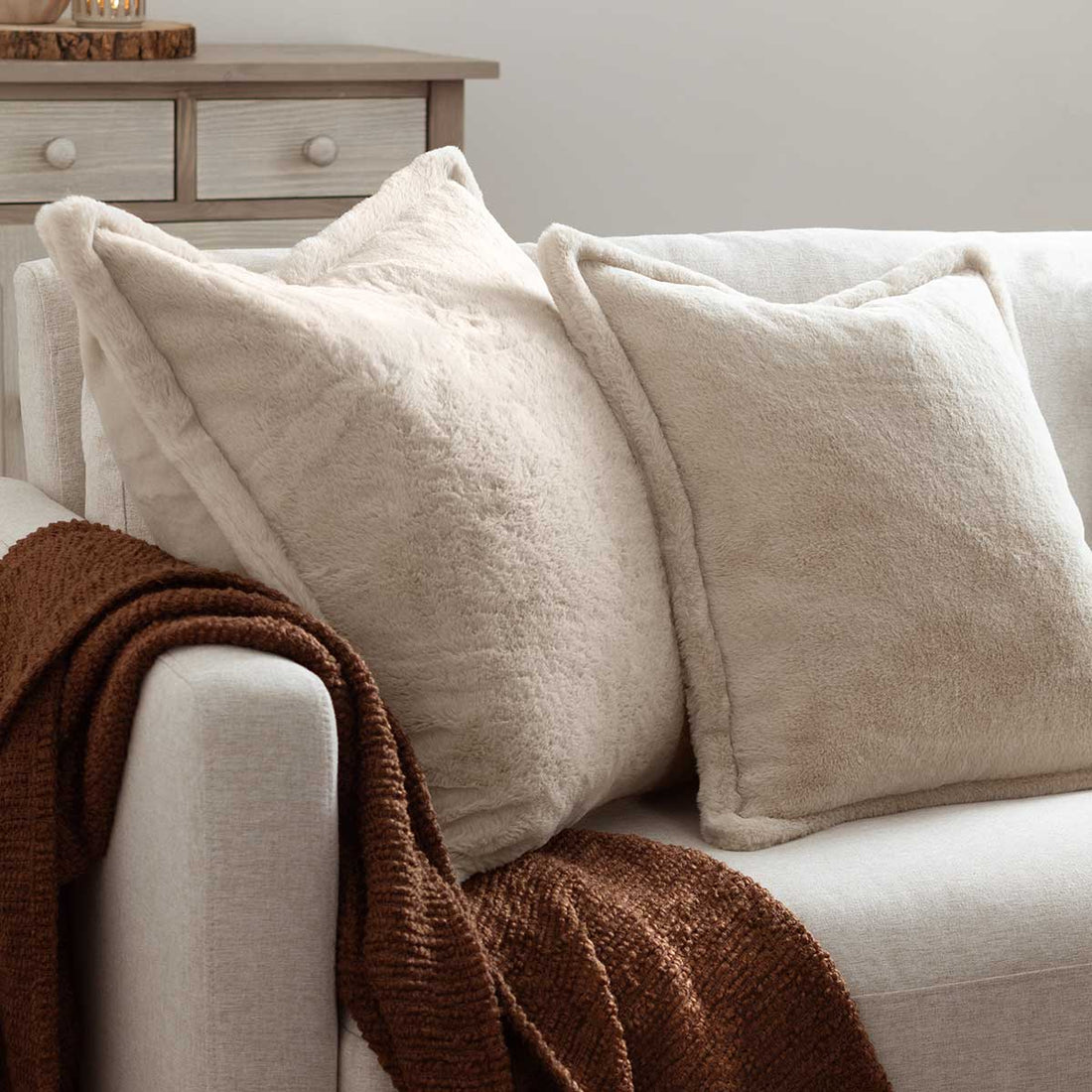 Kallu Natural Cushion Cover or Filled Cushion