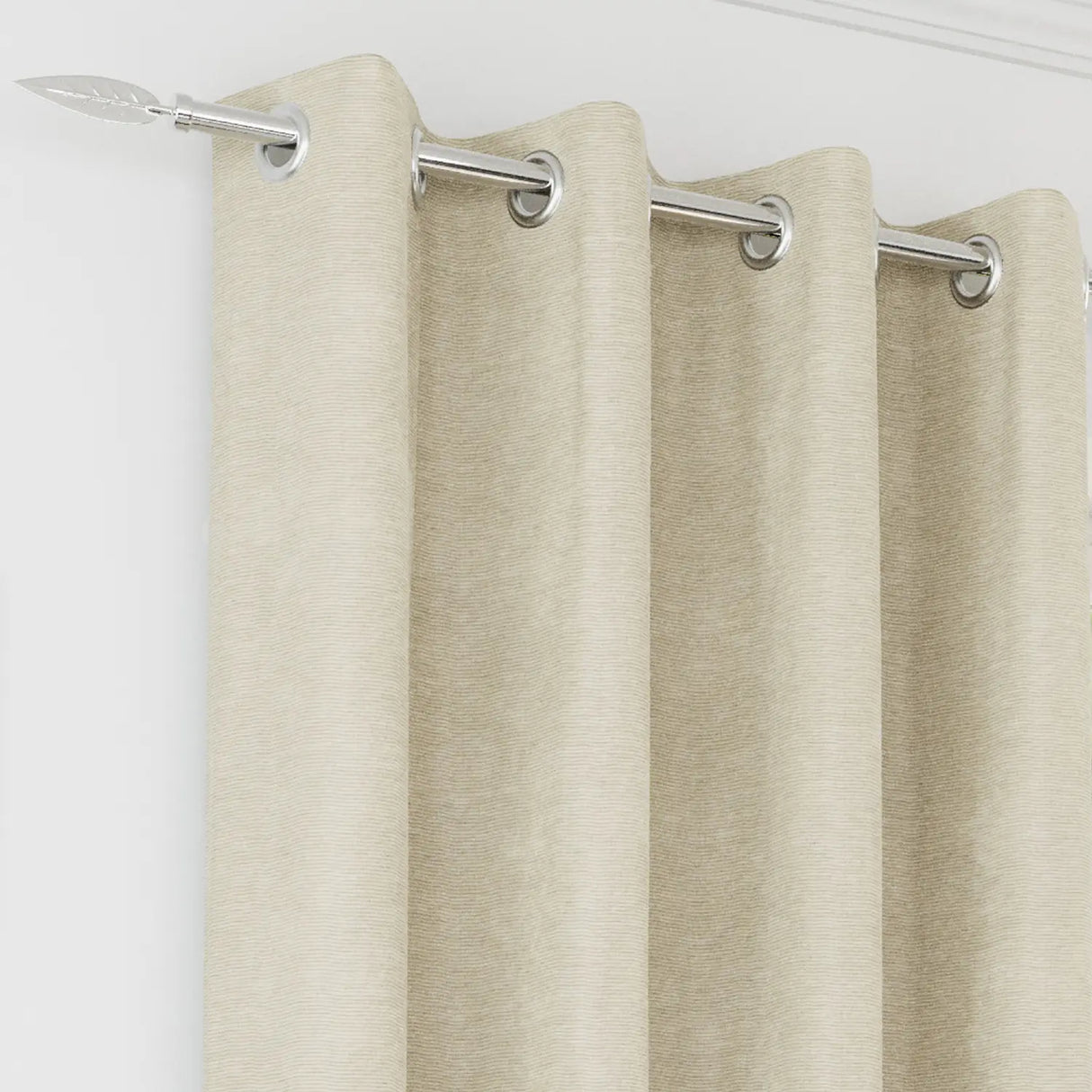 Knightsbridge Blackout Eyelet Curtains by Enhanced Living