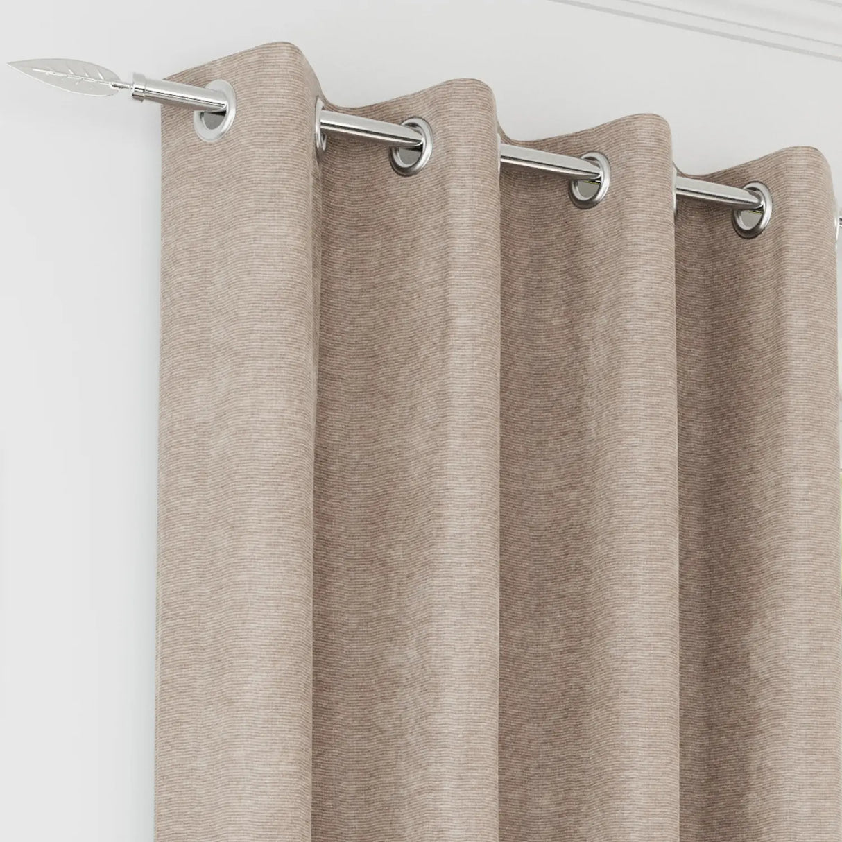 Knightsbridge Blackout Eyelet Curtains by Enhanced Living