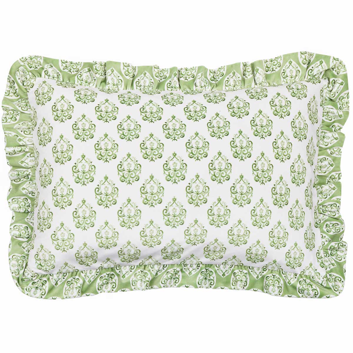 Krissa Block Cushion Cover / Filled Cushion 16" x 24" (40cm x 60cm) by furn. 2