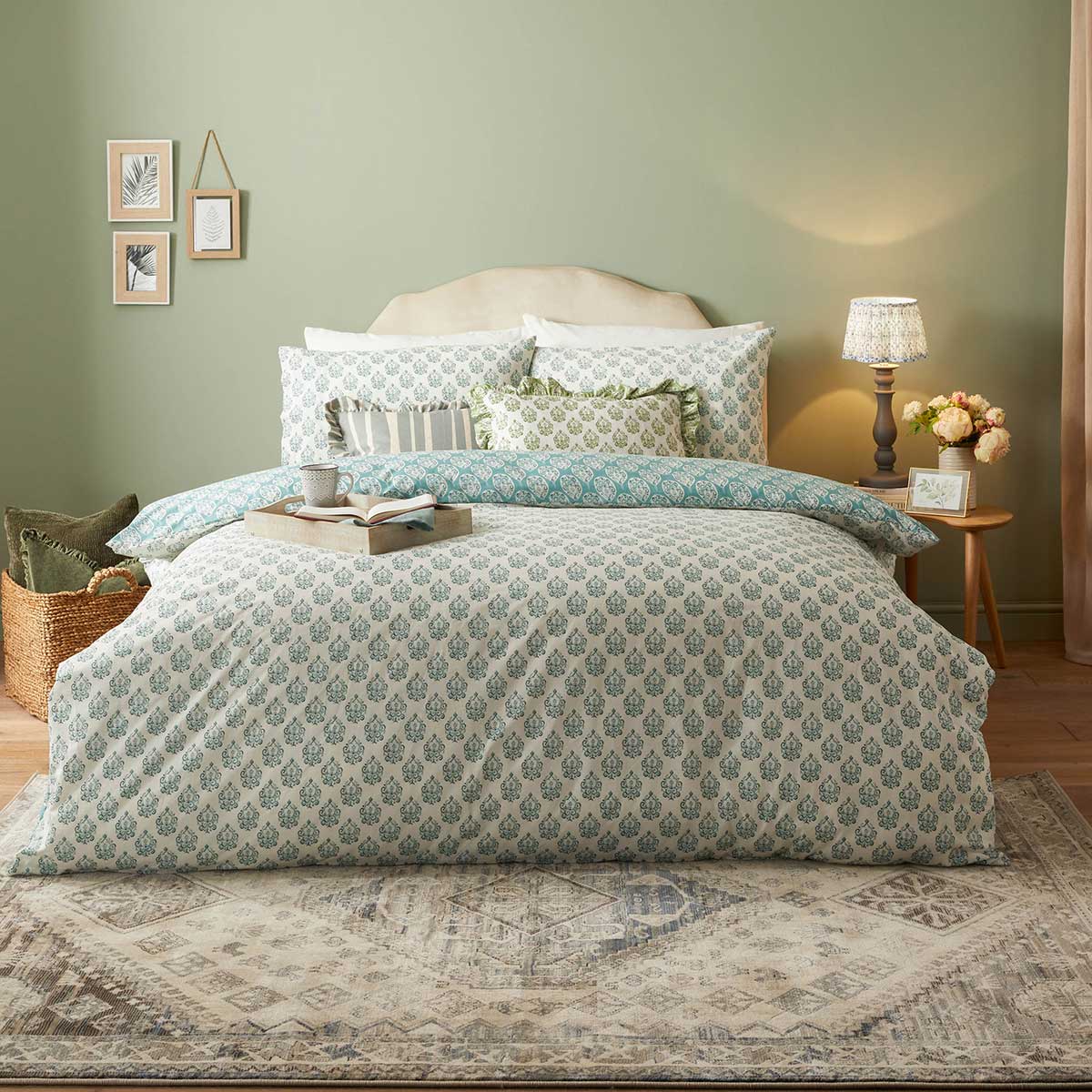 Krissa Block Duvet Cover Set by furn.