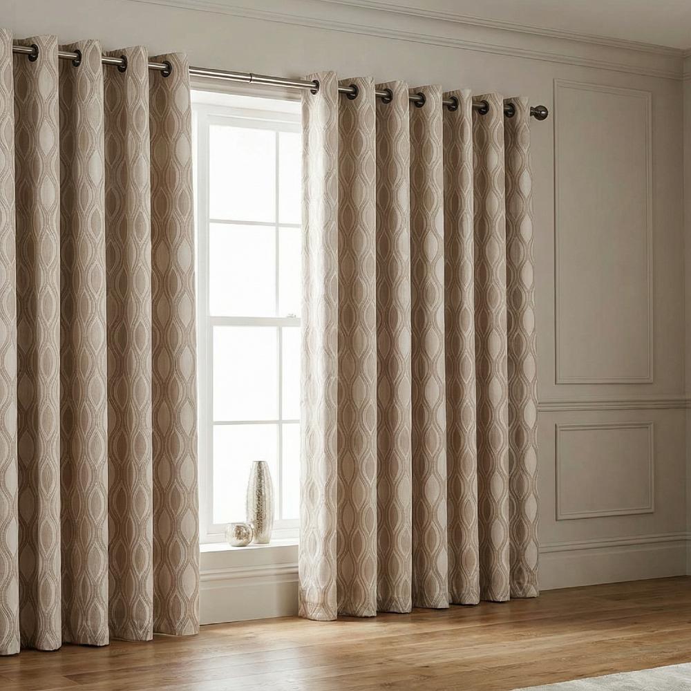Kasian Made to Measure Curtains Natural