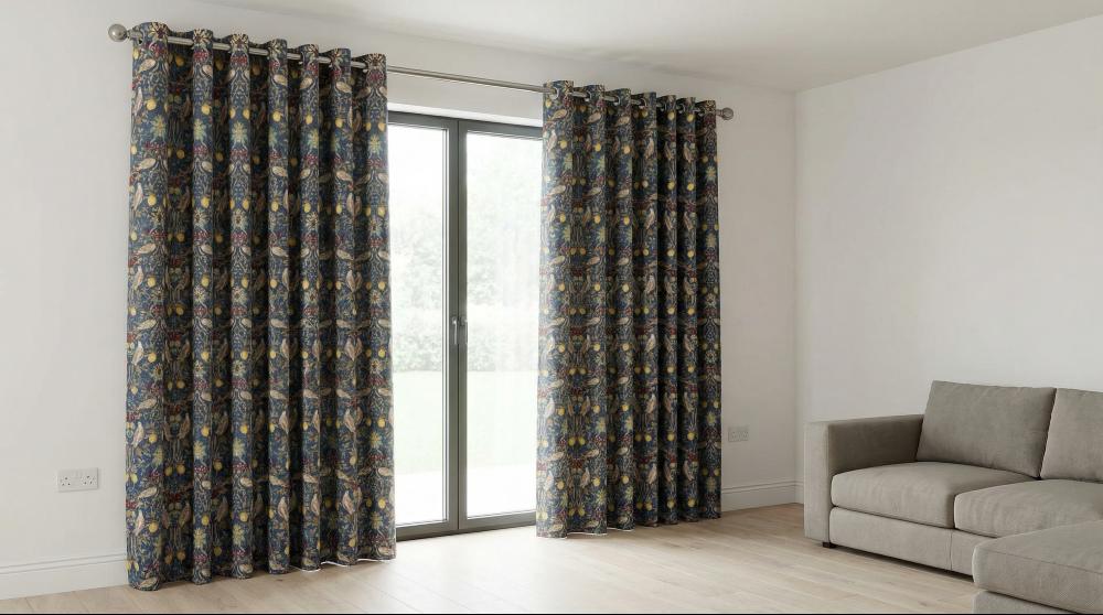 Kelmscott Made to Measure Curtains Navy 3