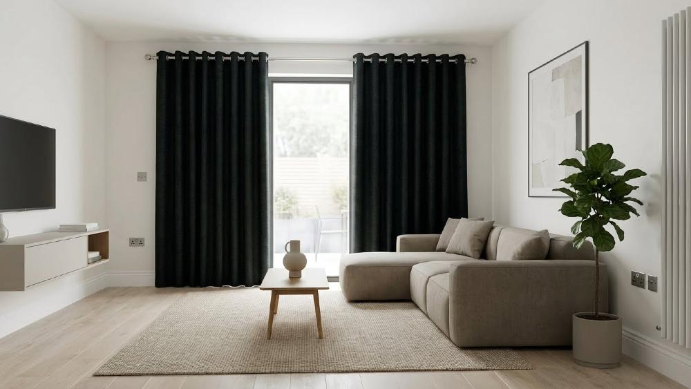 Kent Made to Measure Curtains Green 3