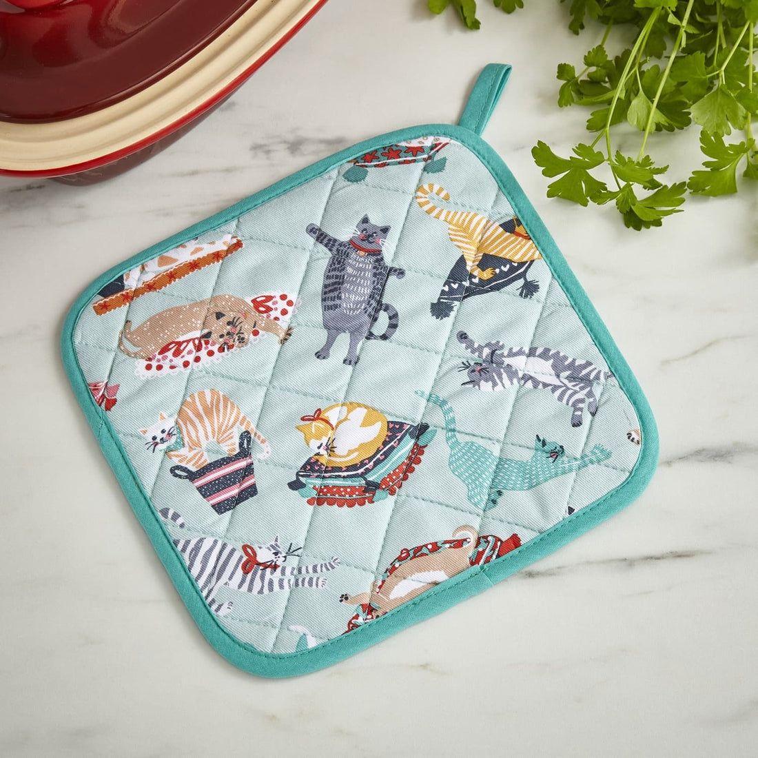 Ulster Weavers Kitty Cats Luxury 100% Cotton Pot Mat