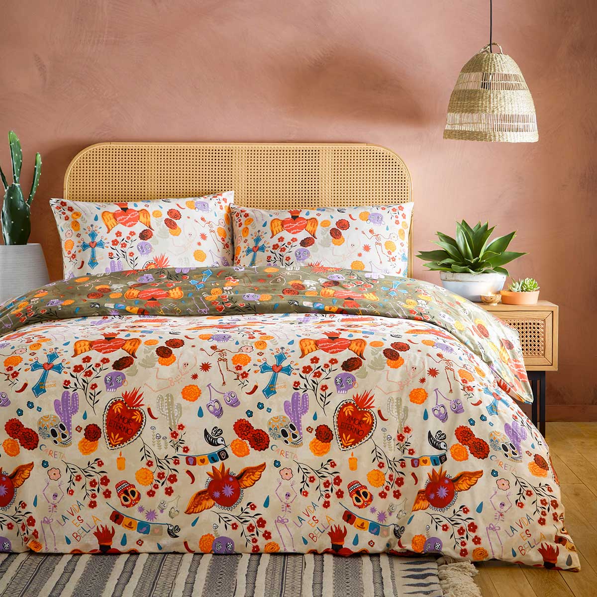 La Vida Duvet Cover Set by furn.
