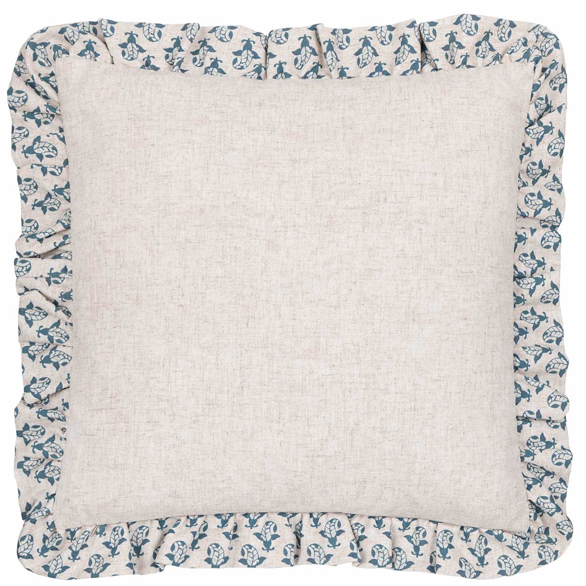 Lulah Block Cushion Cover / Filled Cushion 18" x 18" (45cm x 45cm) by furn. 4