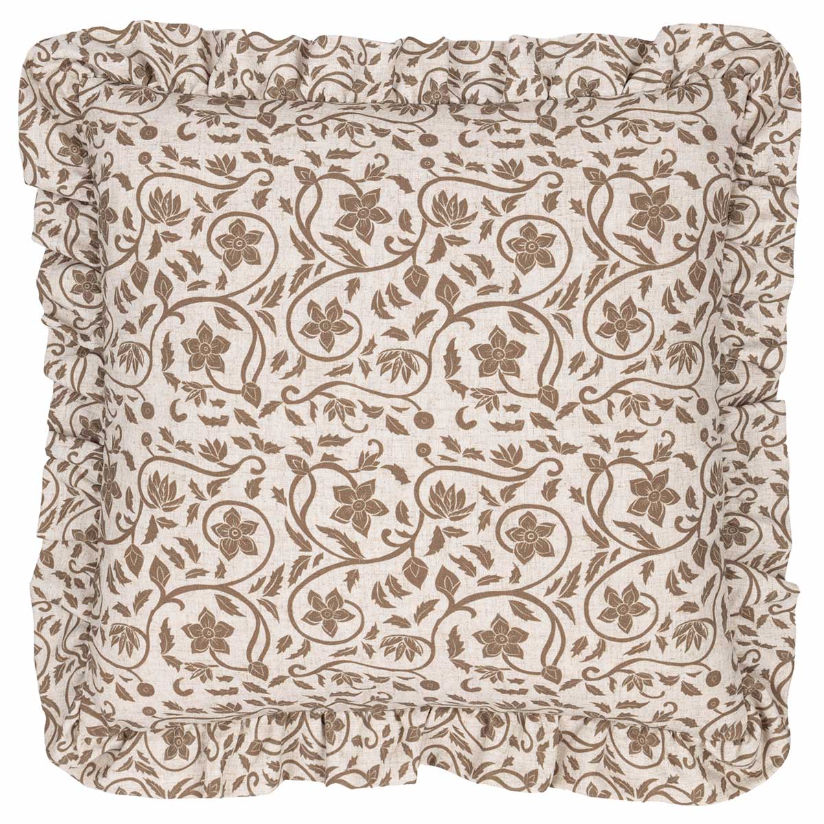 Linen Filigree Cushion Cover / Filled Cushion 20" x 20" (50cm x 50cm) by Seventy Three 9