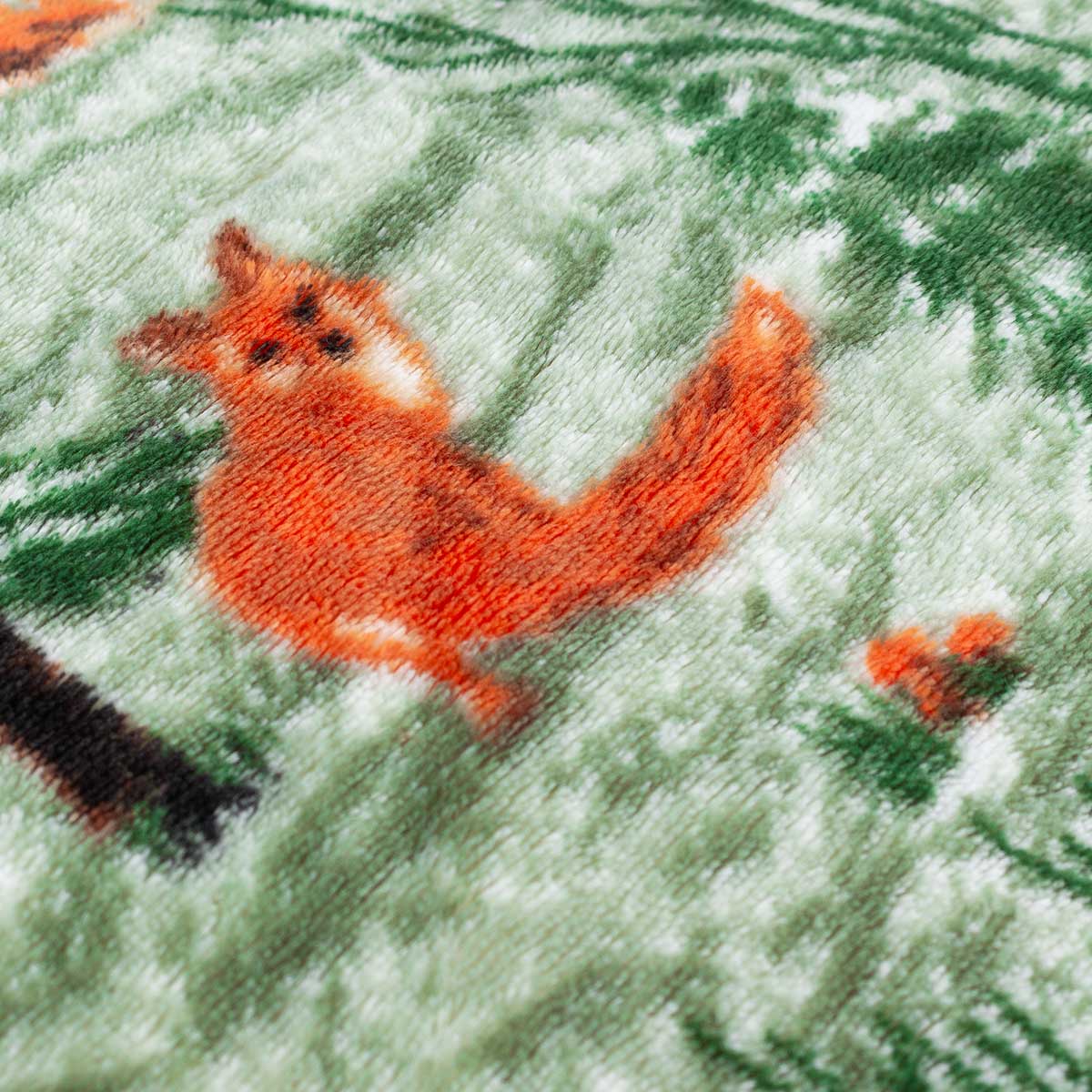 Lodge Wood Sherpa Throw Blanket 130cm x 150cm by furn.