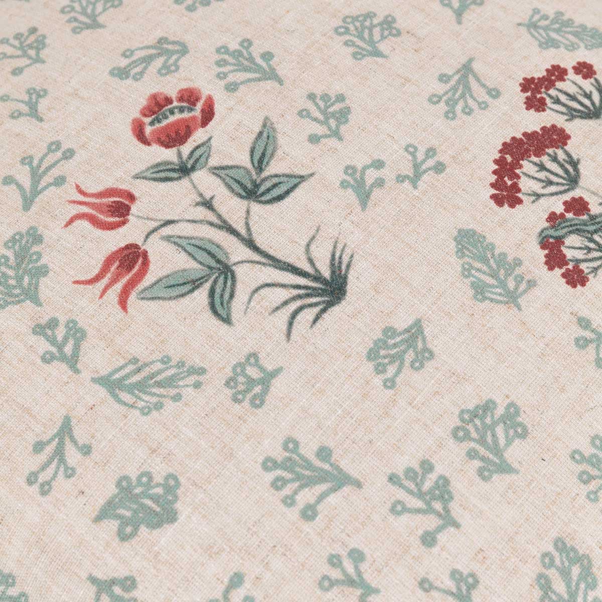 Linen Renata Floral Cushion Cover / Filled Cushion 20" x 20" (50cm x 50cm) by Seventy Three 7