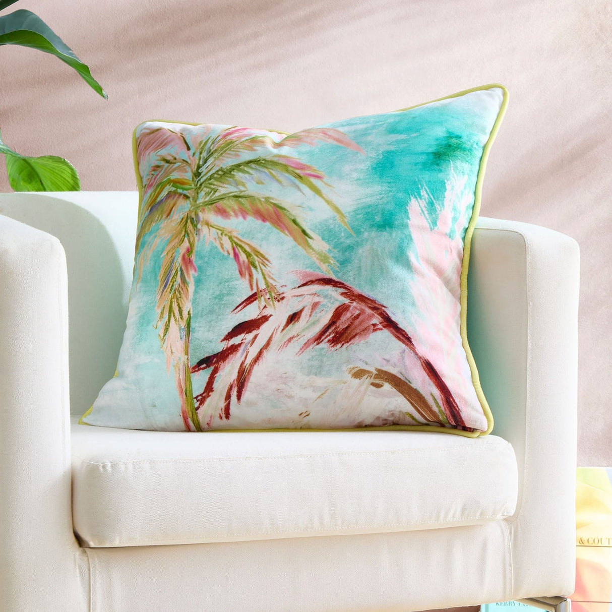 Leilani Floral Cushion Cover or Filled Cushion 55cm x 55cm
