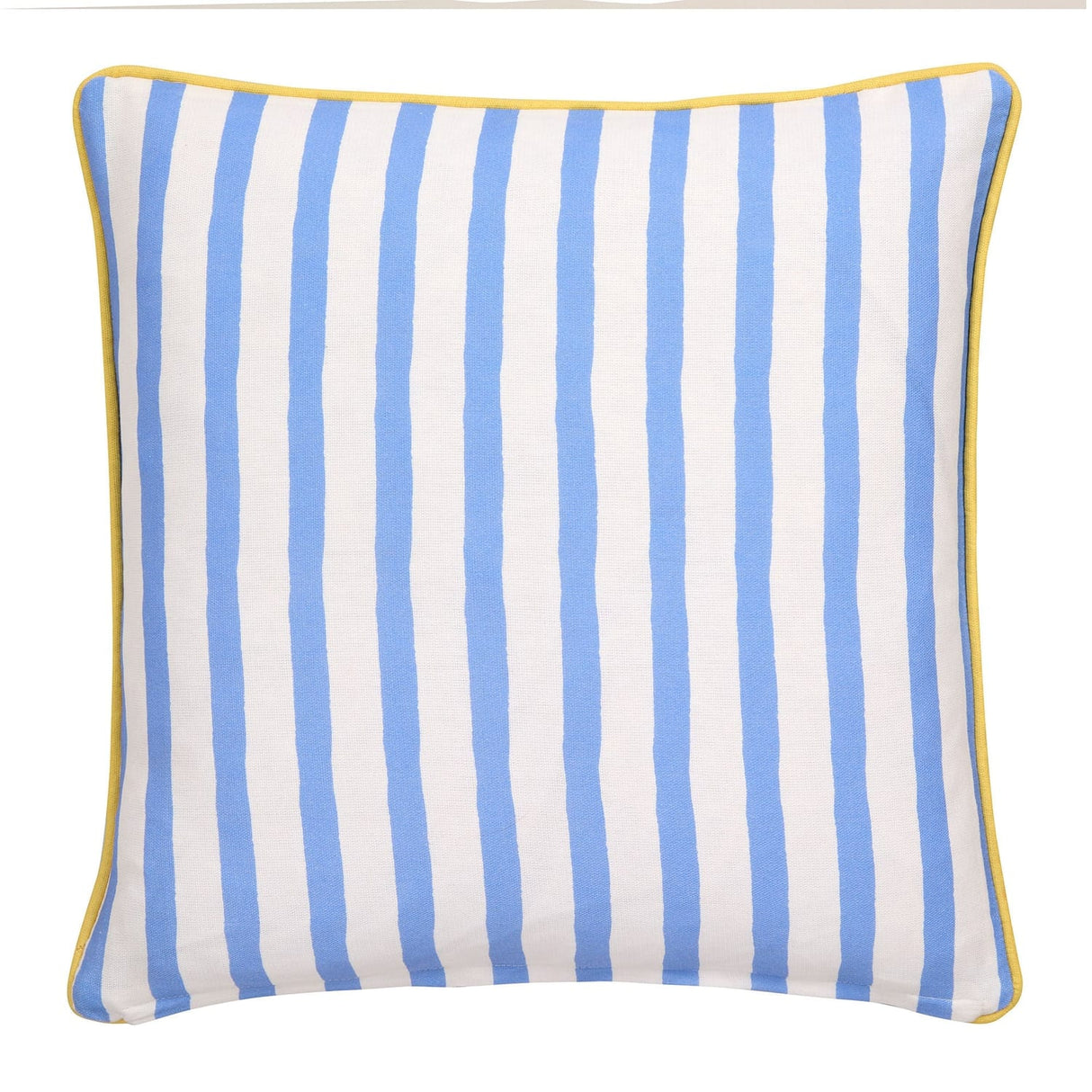 Lemon Fruit Bowl 100% Cotton Outdoor Filled Cushion / Cover 17" x 17" - Lemon Fruit Bowl Outdoor Cushion In Multi 43 X 43Cm 3